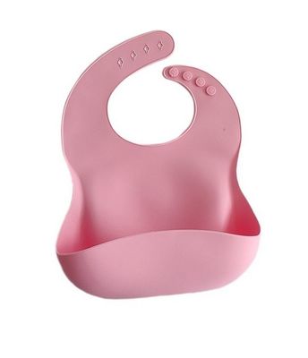 پیشبند سیلیکونی نرم بدون BPA، پیشبند راحت قابل شستشو ضد آب برای تغذیه نوزاد